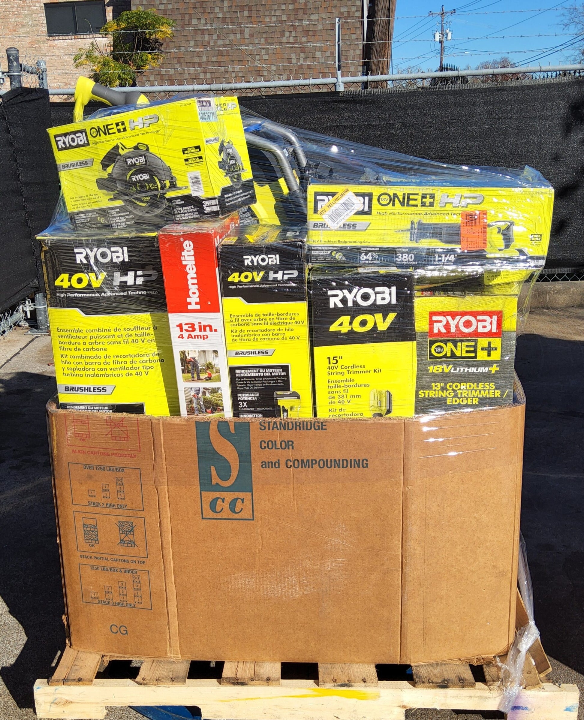 Ryobi Power Tool pallets image 3