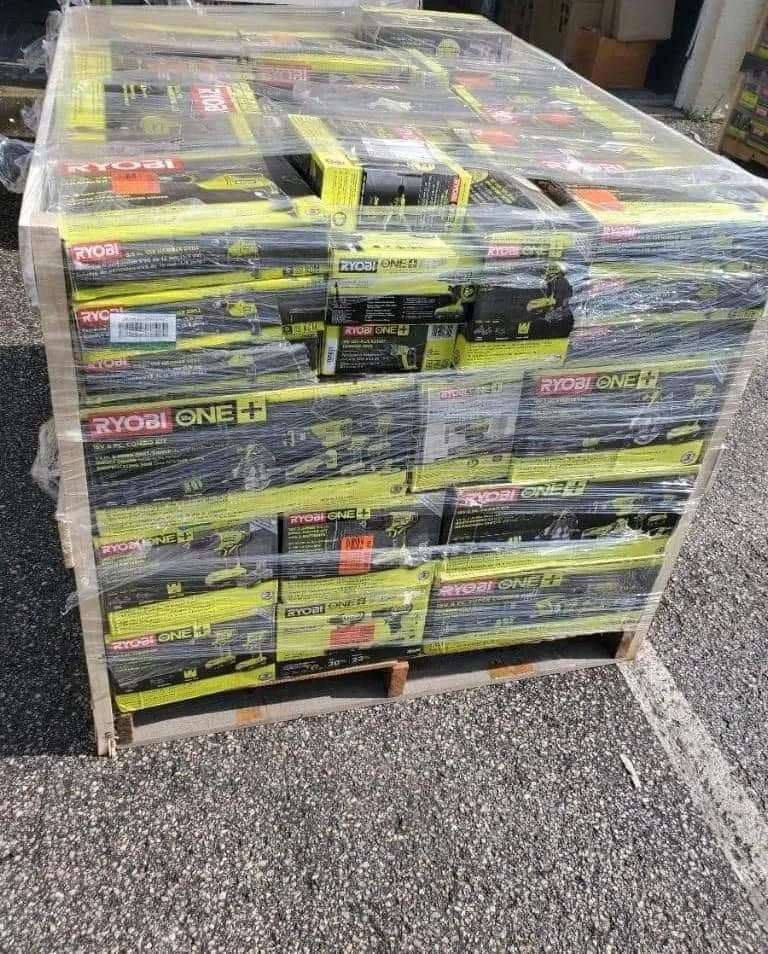 Ryobi Mixed Tool Pallet – 100 Pieces Assortment image 0