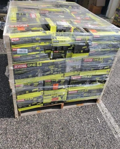 Ryobi Mixed Tool Pallet – 100 Pieces Assortment image 0