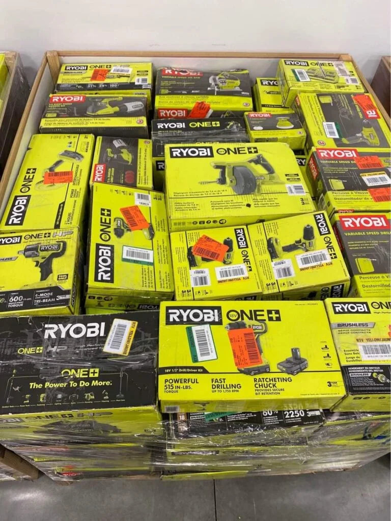 Ryobi Mixed Tool Pallet – 100 Pieces Assortment image 7