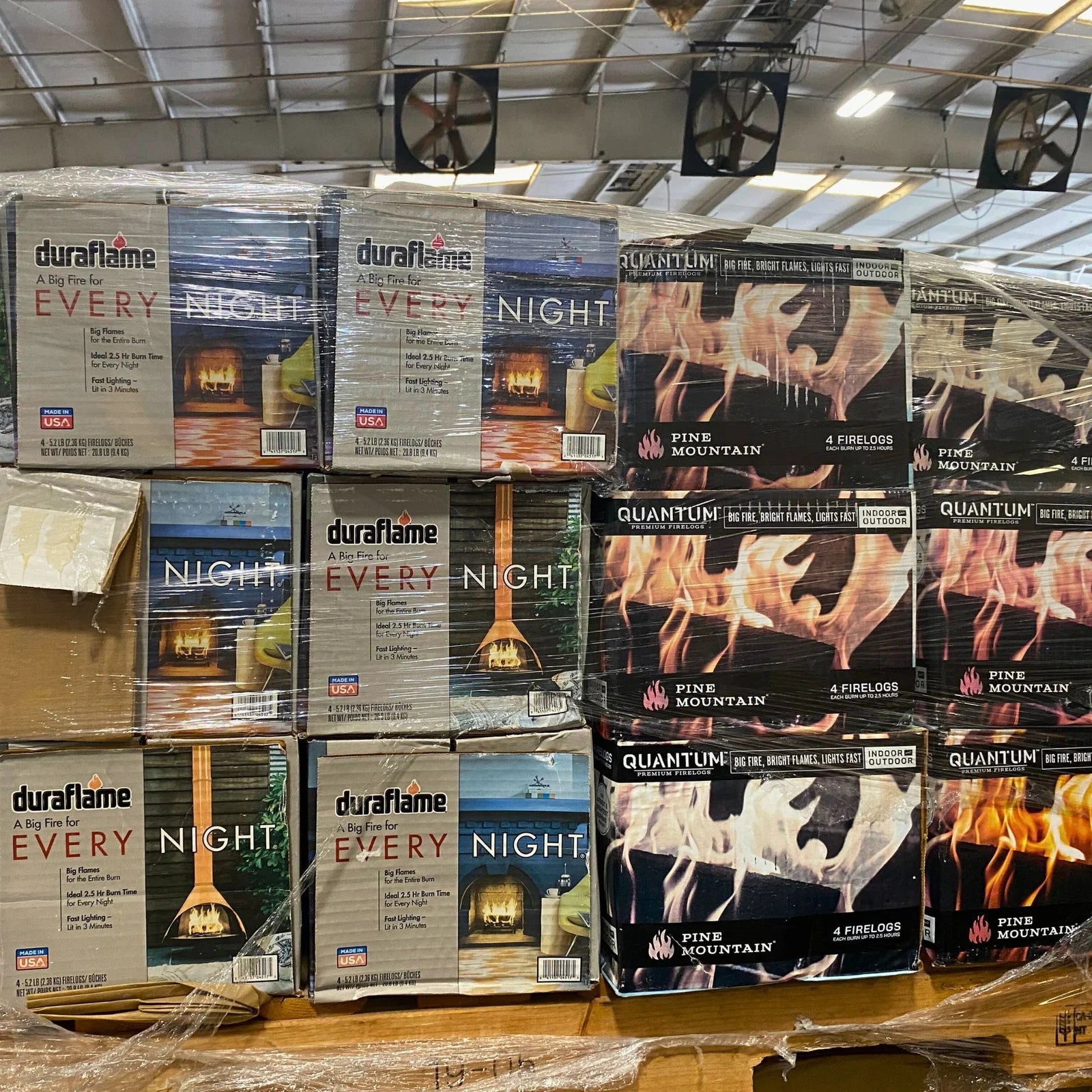 Assorted Firelogs Pallet image 0