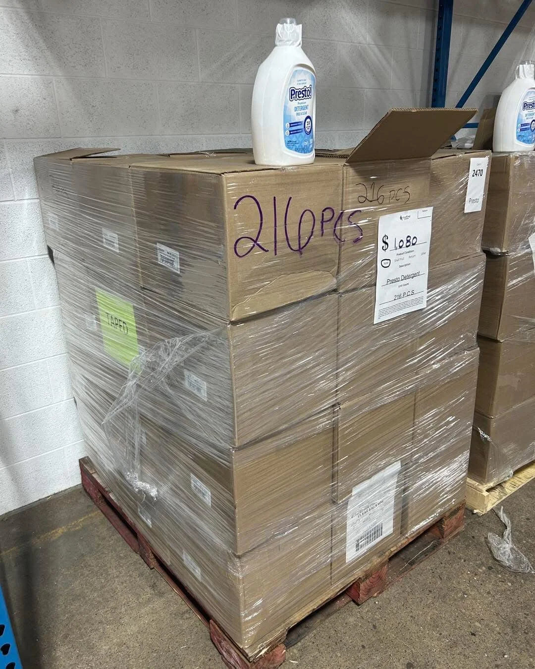 laundry detergent pallets for sale image 3
