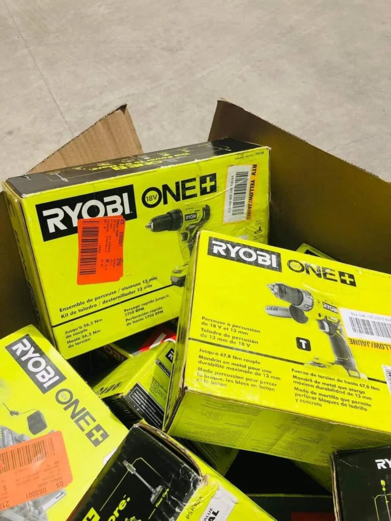 Ryobi Mixed Tool Pallet – 100 Pieces Assortment image 5