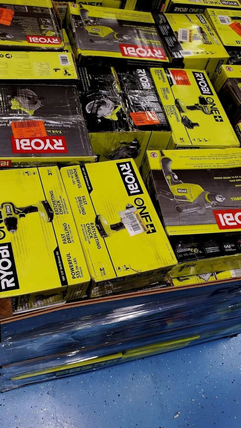 Ryobi Mixed Tool Pallet – 100 Pieces Assortment image 8
