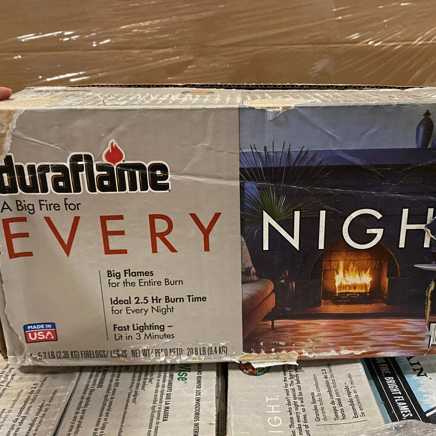 Assorted Firelogs Pallet image 1