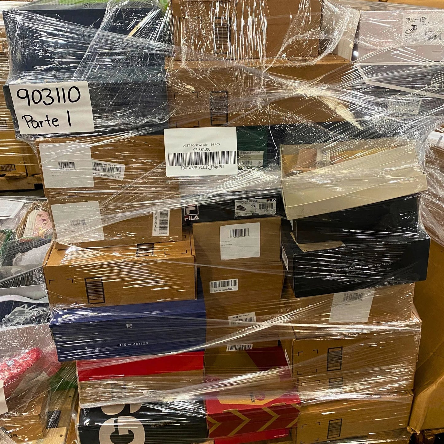 Mixed Shoes Pallet image 1