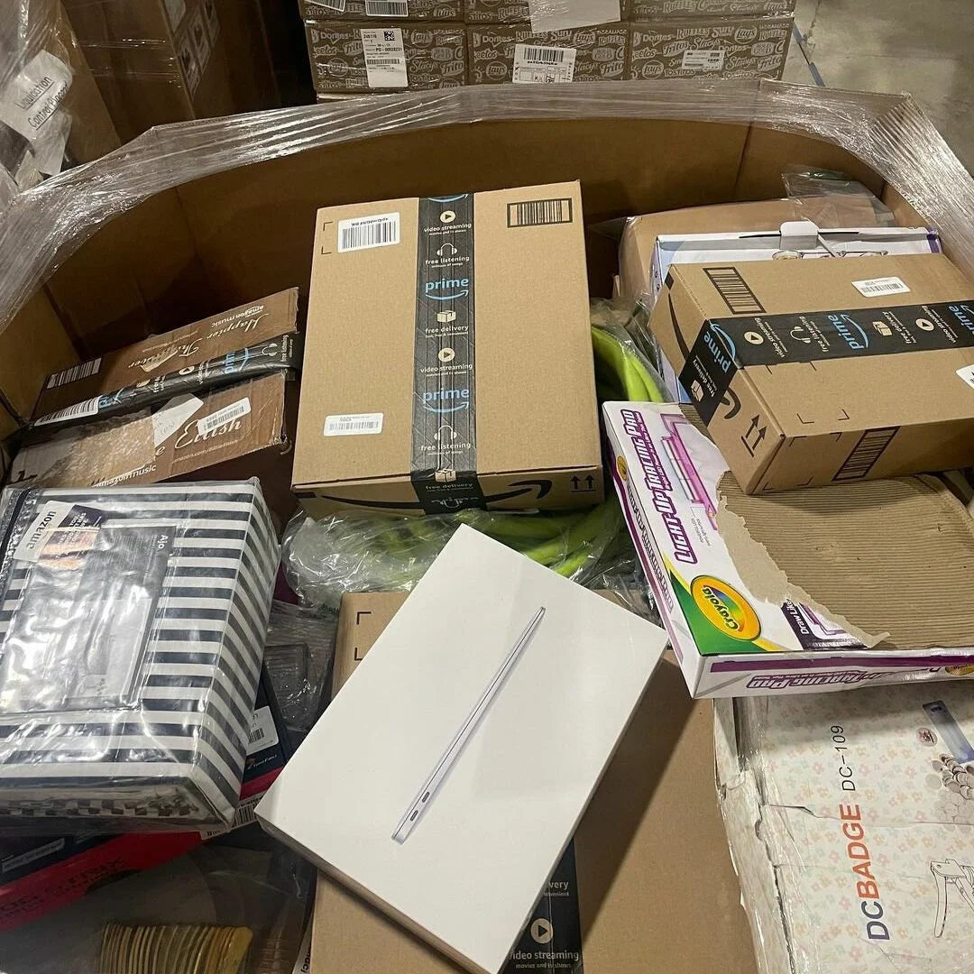 Amazon 7 ft Tall Small Liquidation Pallet image 0