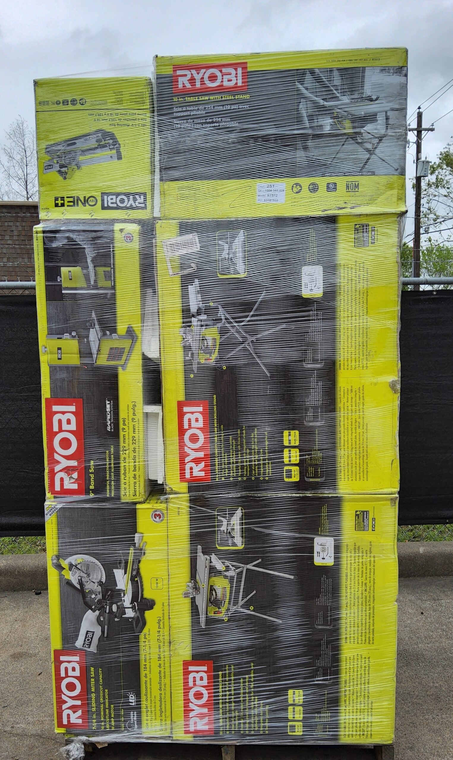 Ryobi Power Tool pallets image 6