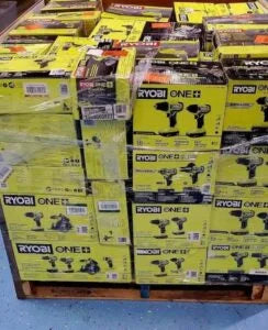 Ryobi Mixed Tool Pallet – 100 Pieces Assortment image 6